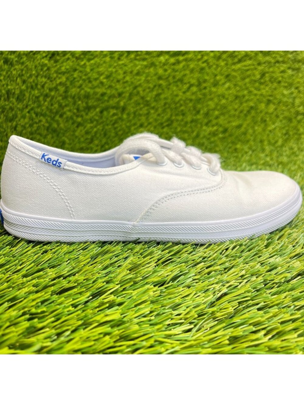 Keds Champion Original Canvas Boys Size 3Y White Athletic Walking Shoes Sneakers